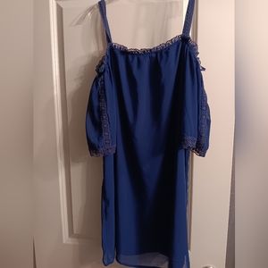 Blue XL dress